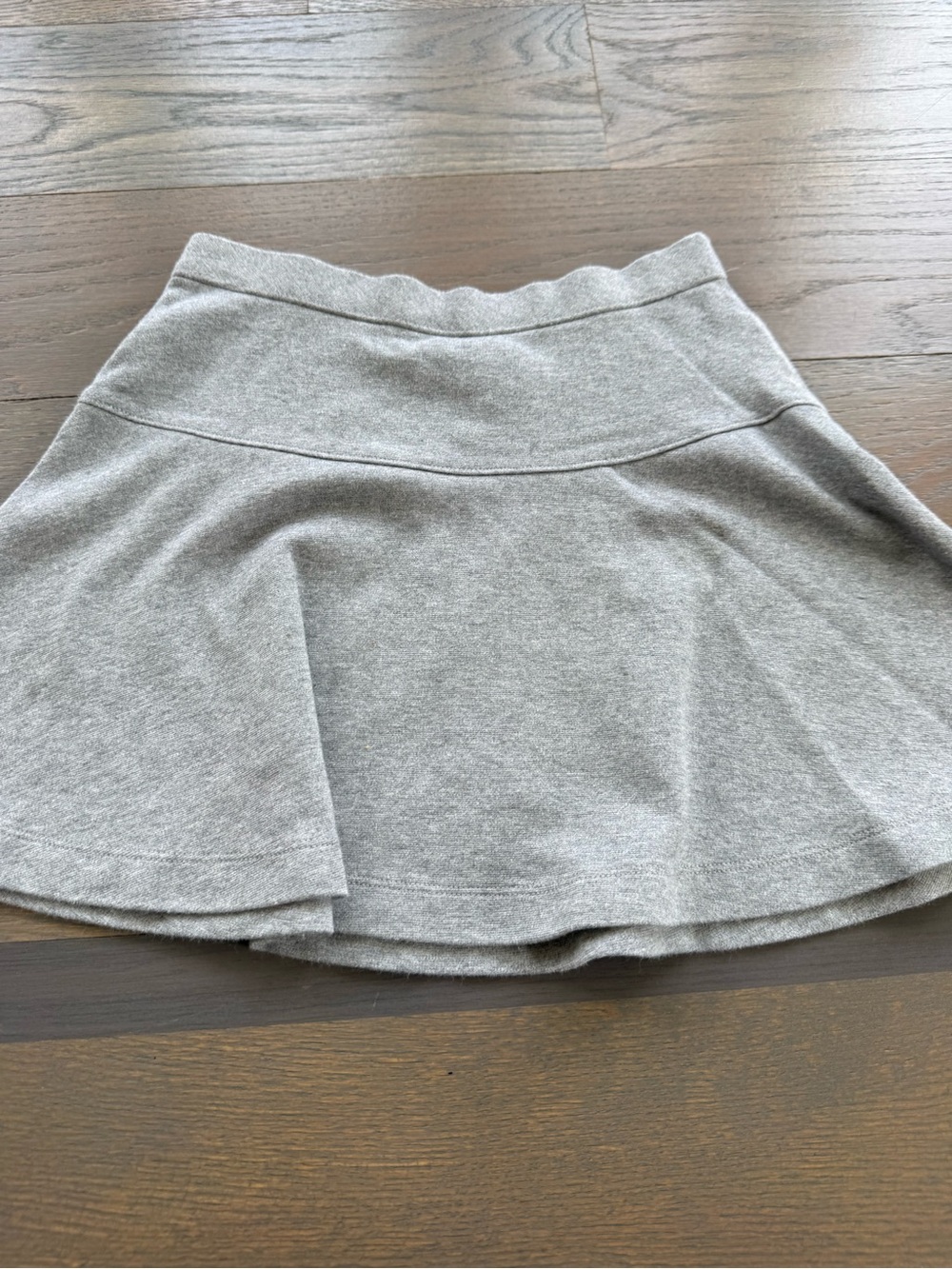 Crewcuts Heather Gray Circle Skirt